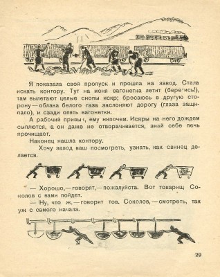 Кизевальтер В. Риддерстрой Рассказ художницы / Рис., обл. и макет автора. М.: ОГИЗ; Молодая гвардия, 1931.